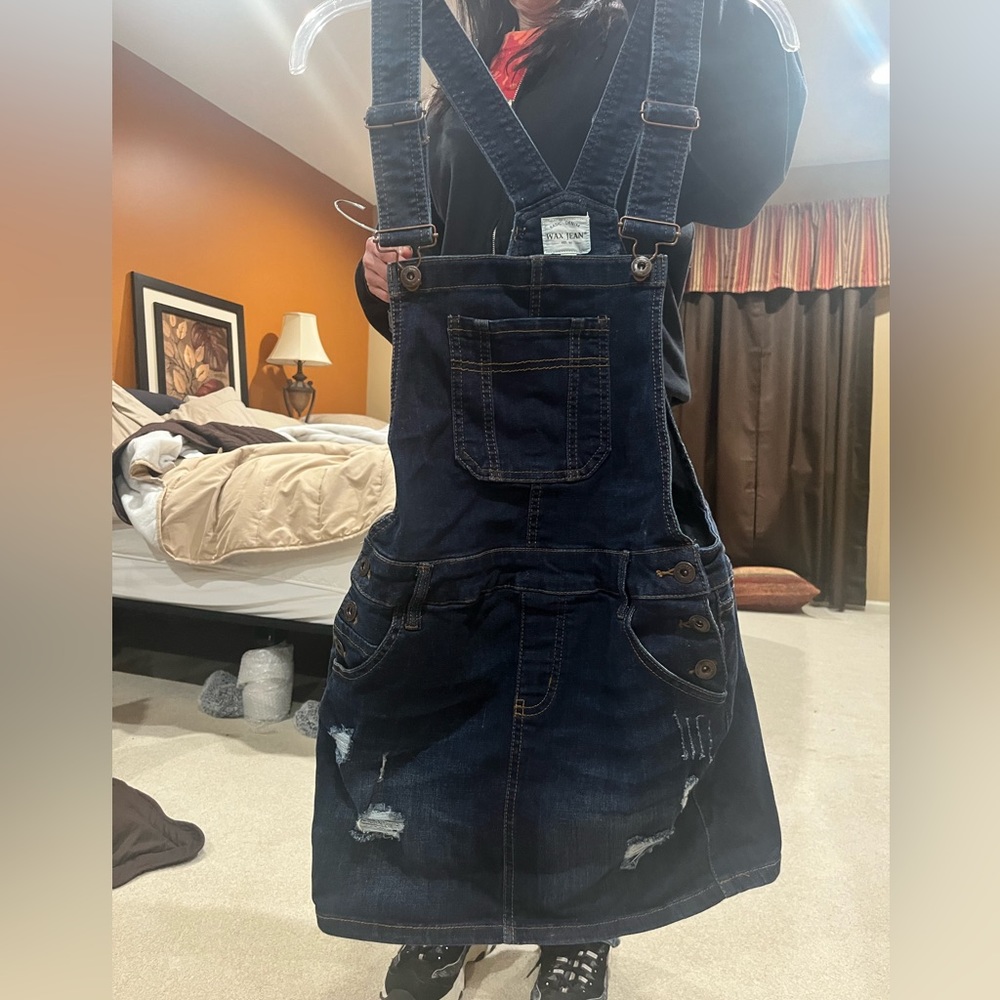 overalls never worn skirt/dress